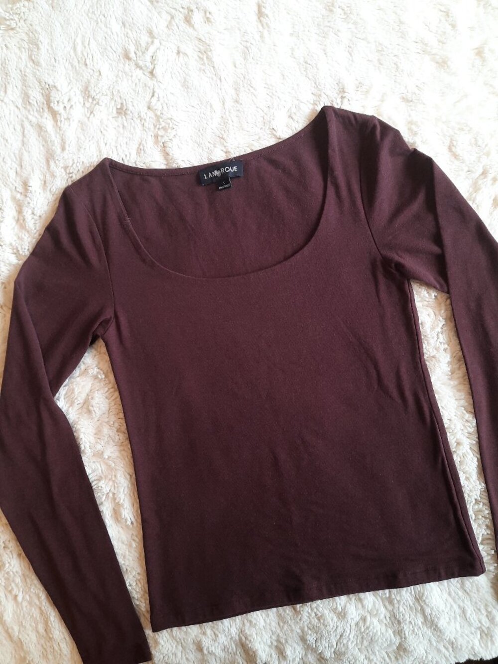 Lamarque Brown Long Sleeve Shirt
